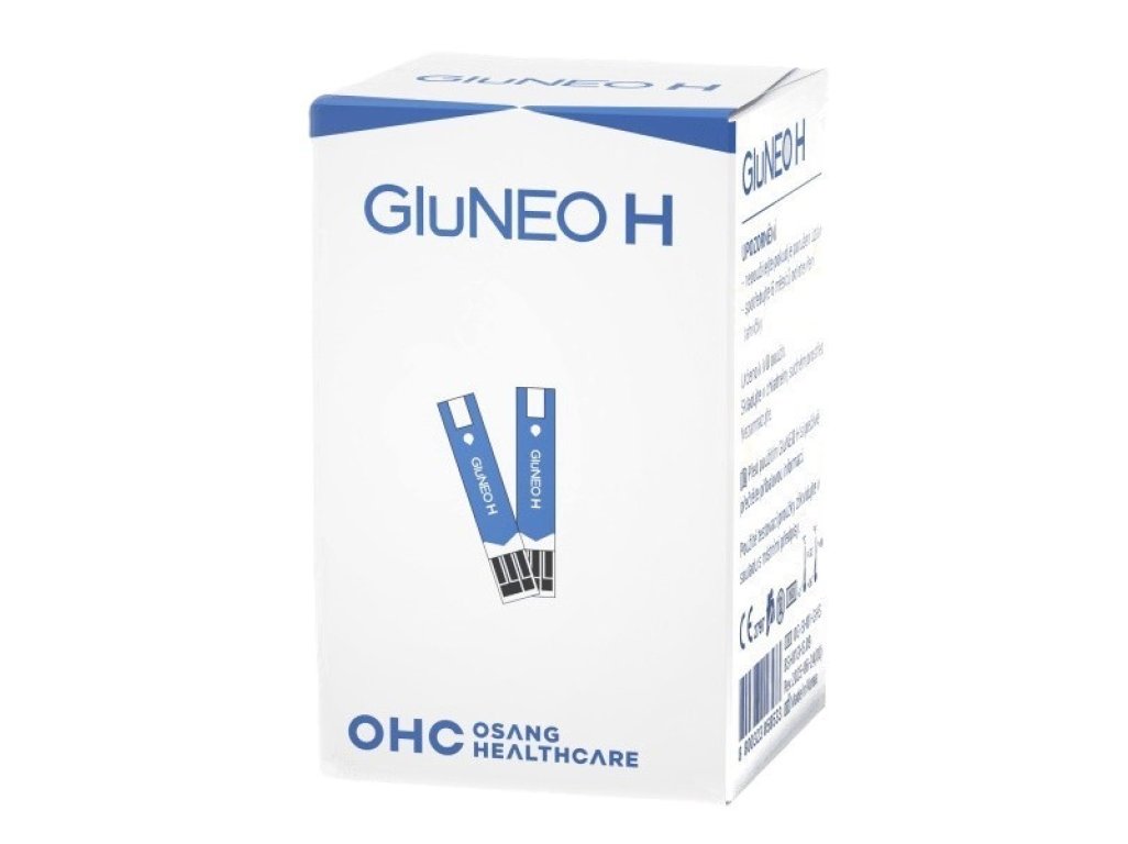 Testovací proužky Gluneo H 50 ks
