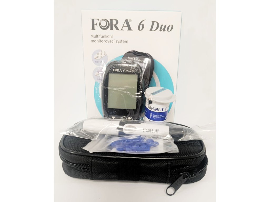 Glukometr FORA 6 Duo